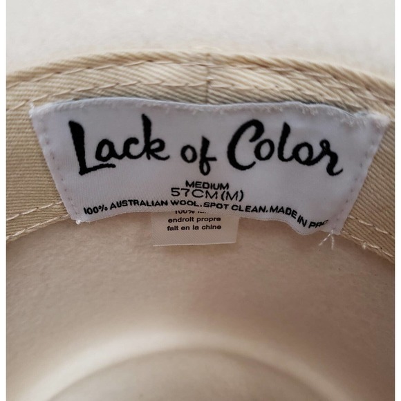 Lack of Color Lavender Lolita Boater Australian 100% Laine Wool NOWT Hat main image 5